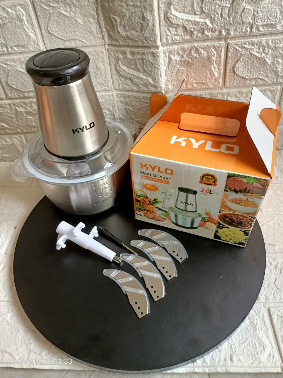 BLENDER DAGING KYLO STAINLESS